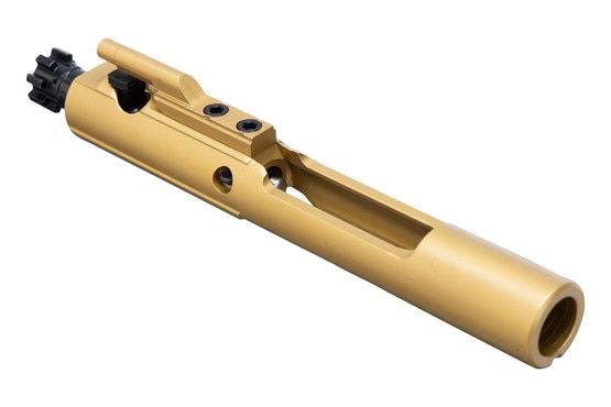 Faxon 5.56 M16 Bolt Carrier Group has a TiN PVD finish
